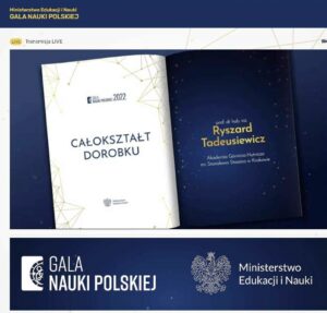 Nagroda Ministra-Ryszard Tadeusiewicz AGH