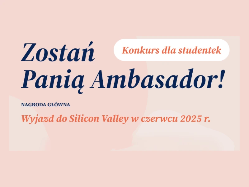 Baner konkurs dla studentek-Ambasador