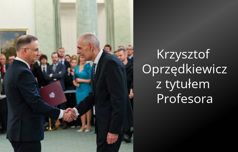 Nadanie tytułu profesora K-Oprzędkiewicz