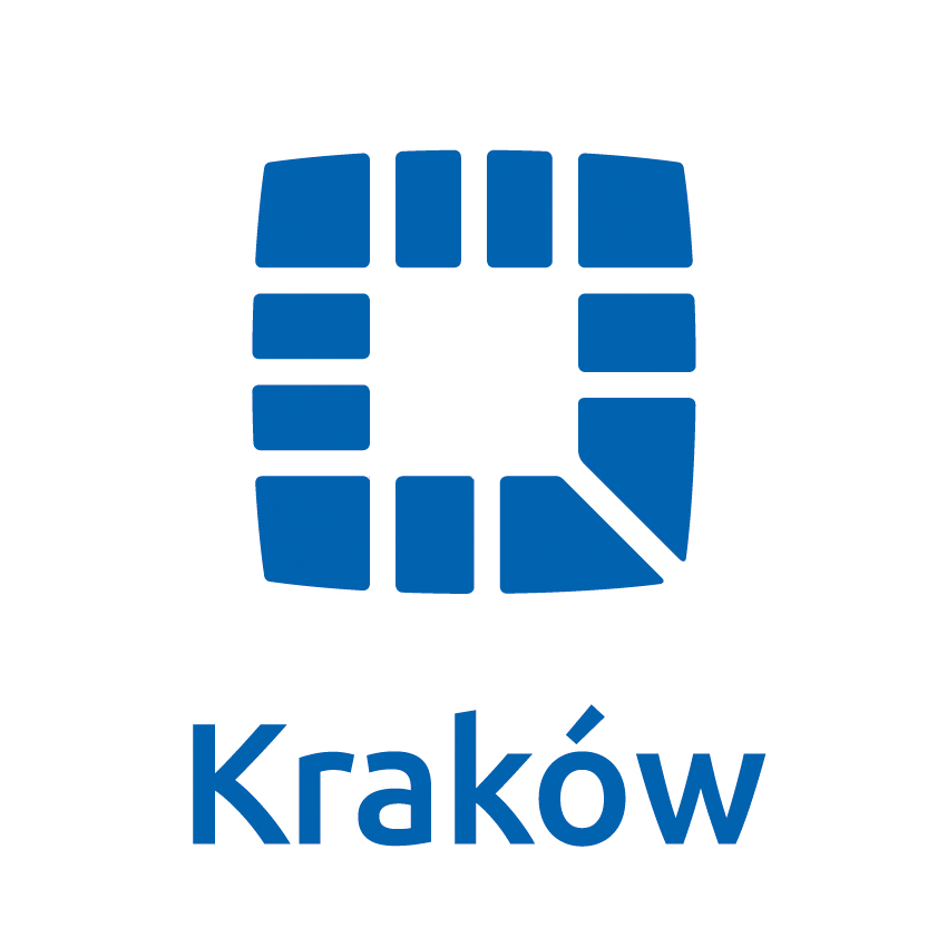 logo Kraków niebieskie