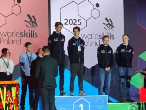 World_skills -studenci na podium